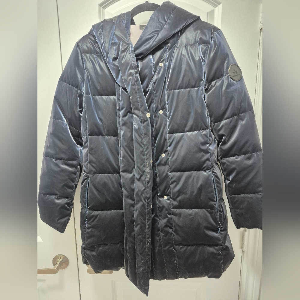 Aquatalia Womens Jacket, Blue, Size US 6